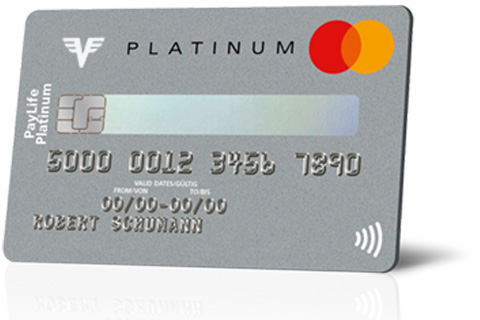 Die Platinum Mastercard® Kreditkarte